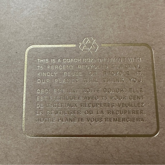 Coach Boxed Pencil Case And Id Lanyard Set In Signature Leather - Picture 6 of 8